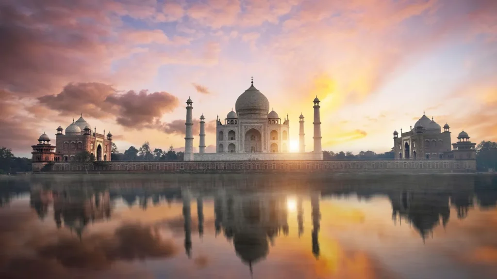 Taj Mahal in Agra, one of the best tourist places in India