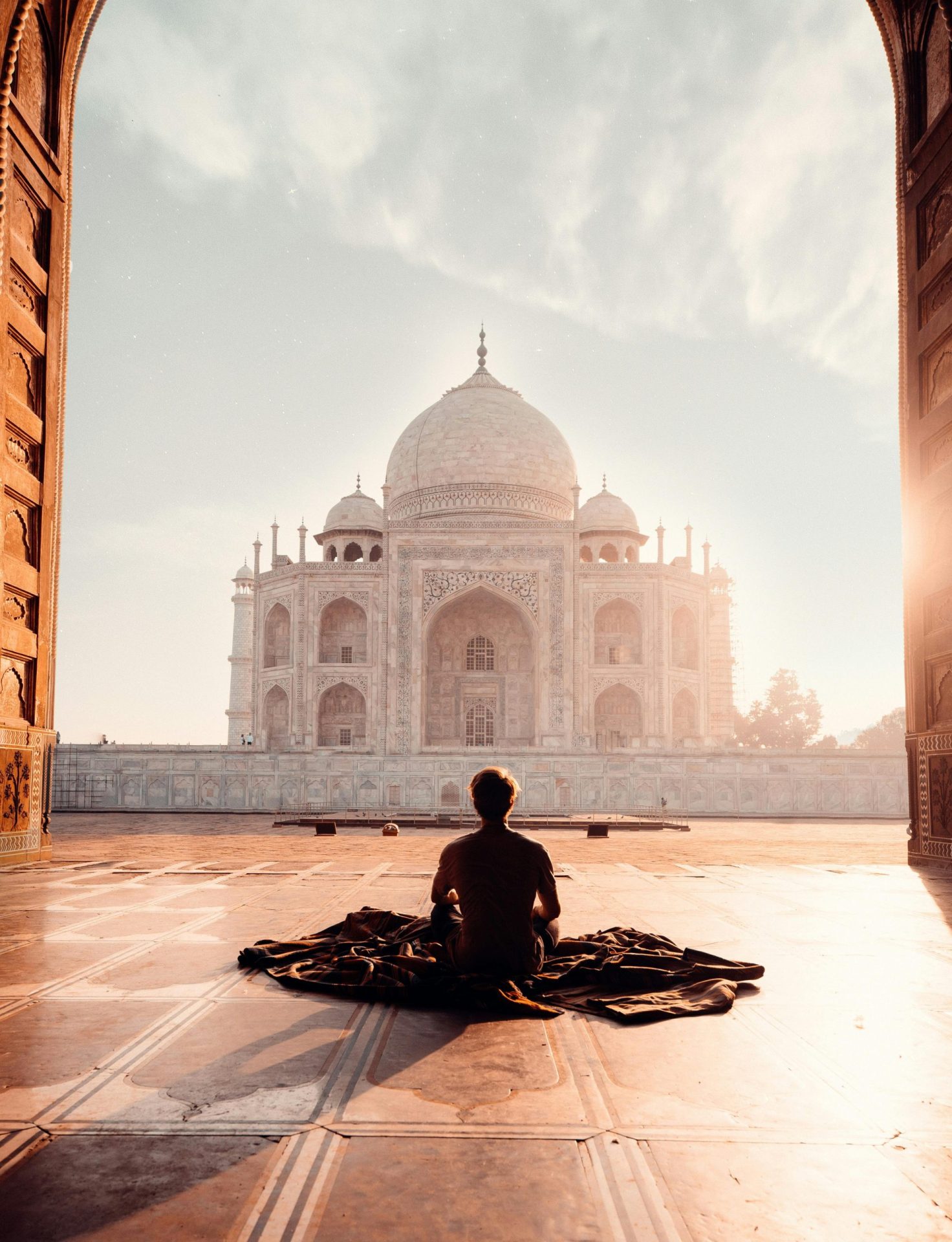 Taj Mahal in Agra, one of the best tourist places in India